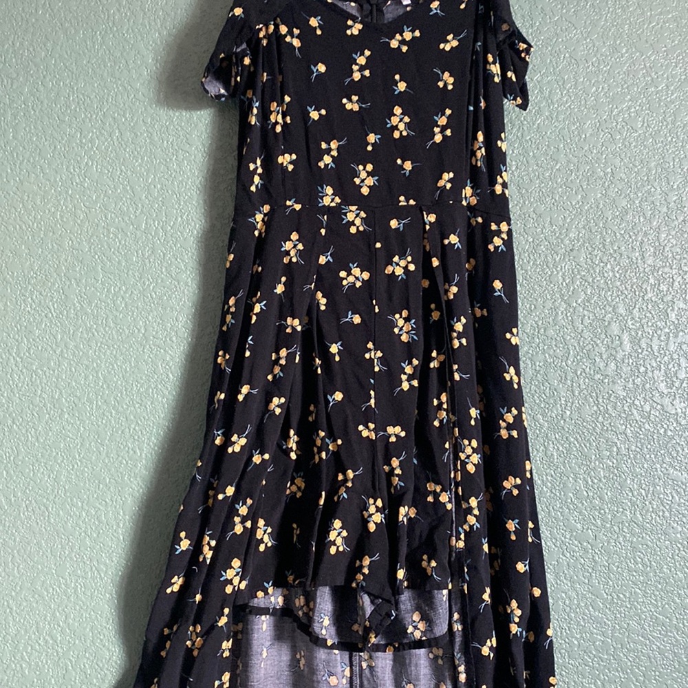 916 Romper with skirt at end
